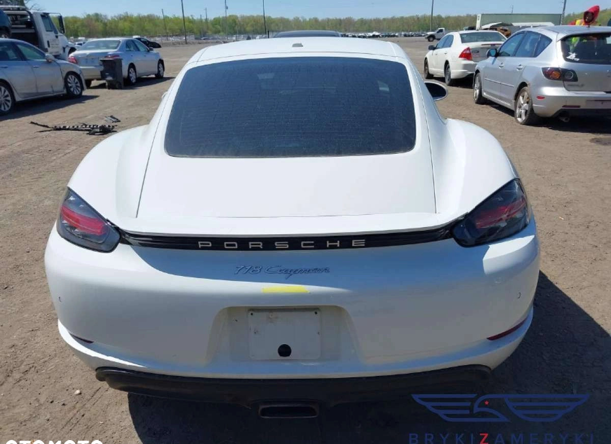 Porsche 718 Cayman cena 109300 przebieg: 29962, rok produkcji 2018 z Trzciel małe 37